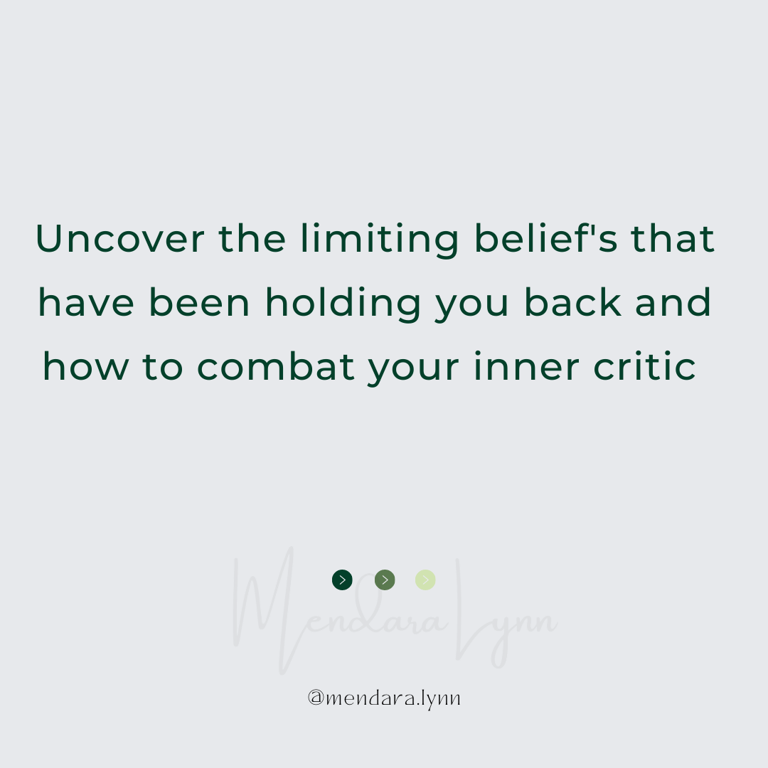 limiting belief's