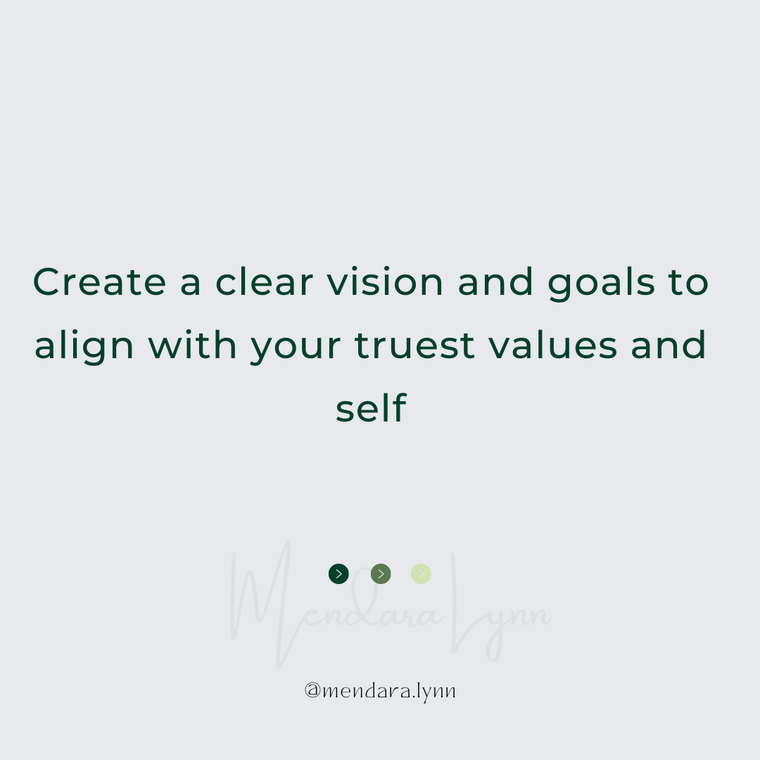Create a vision